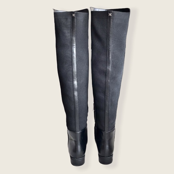 Sam Edelman Pam Leather Suede Over the Knee Boots - Picture 9 of 15